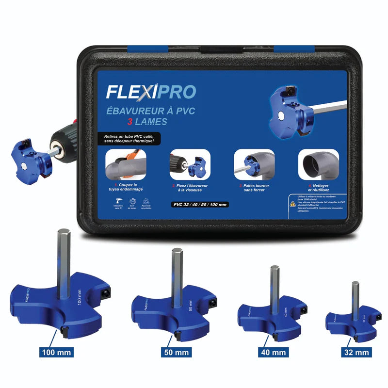 FlexiPro Ebavurateur à PVC