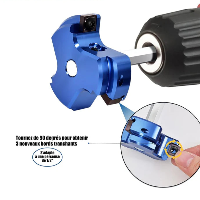 FlexiPro Ebavurateur à PVC