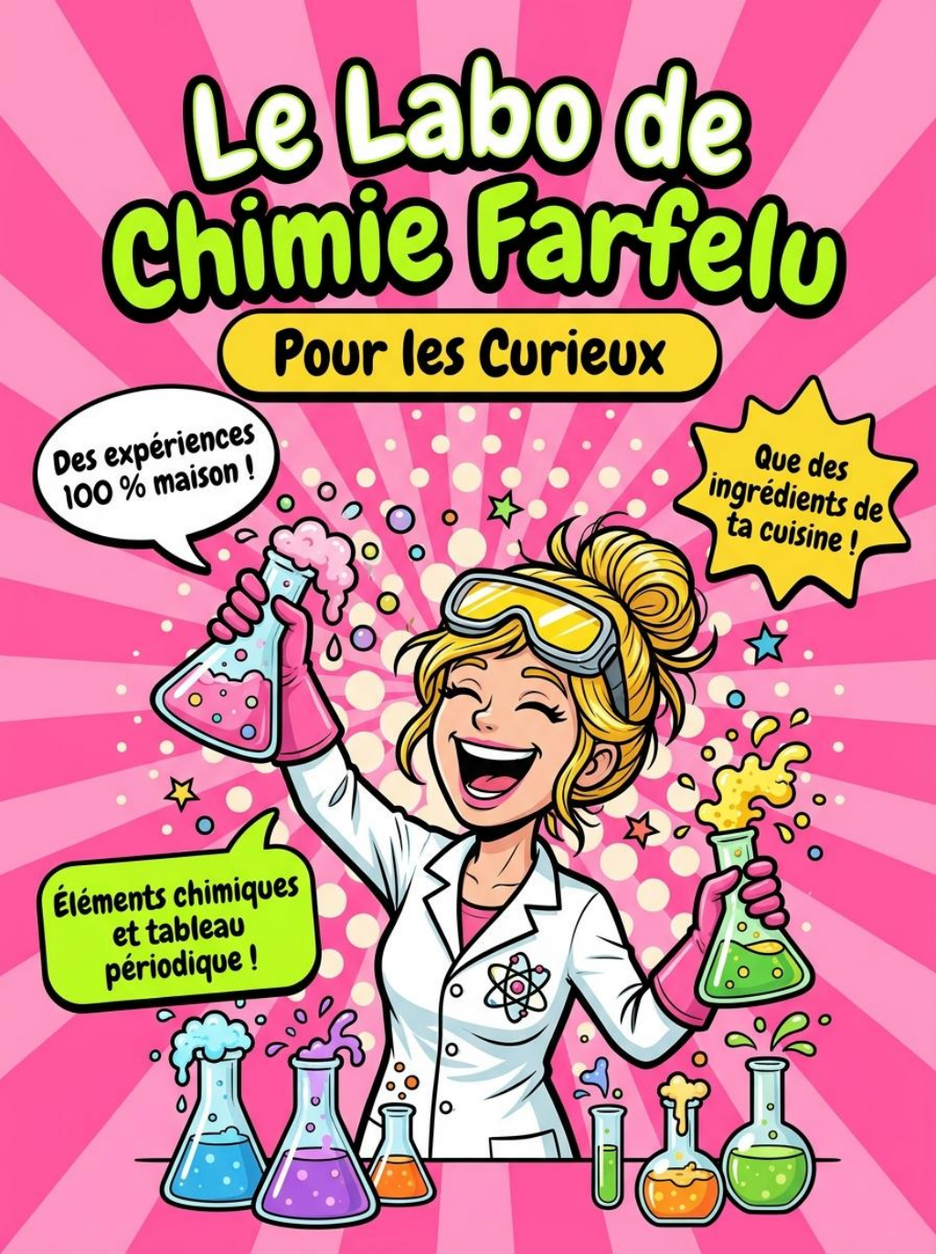Couverture du livre Le Labo de Chimie Farfelu