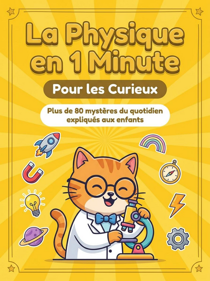 La Physique en 1 Minute, couverture