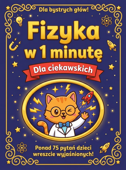 Okładka książki Fizyka w 1 minutę