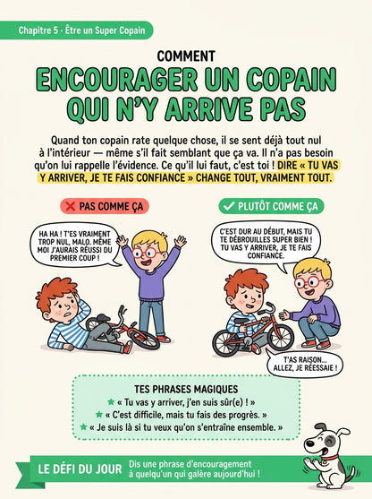 Une page du livre Bien Vivre Ensemble