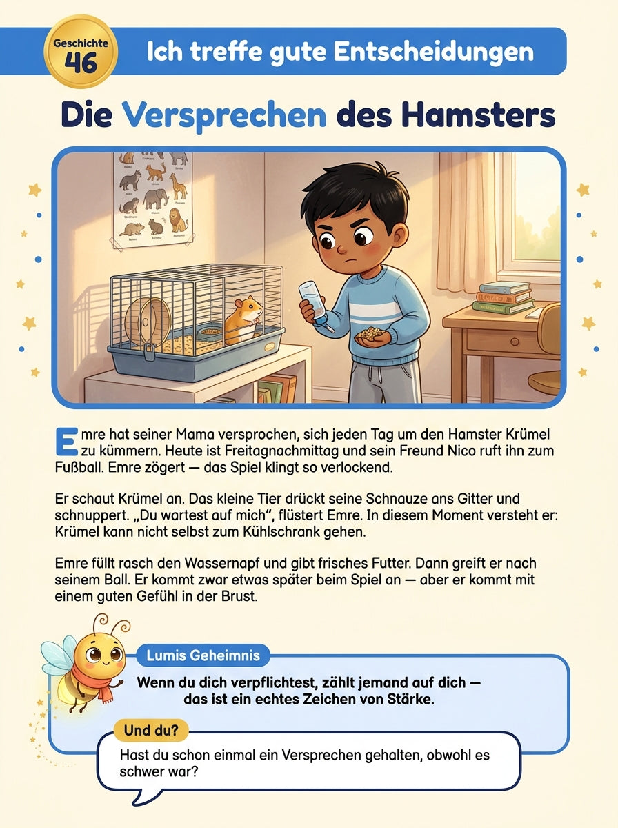 Eine Seite aus dem Buch Geschichten, die stark machen
