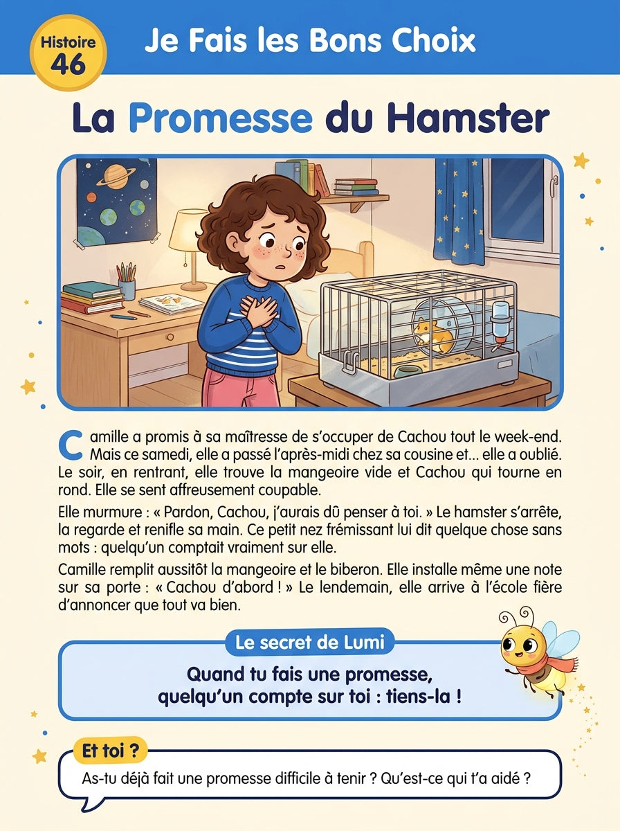 Une page du livre Les Histoires qui Rendent Fort