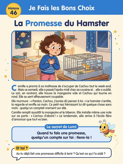 Une page du livre Les Histoires qui Rendent Fort