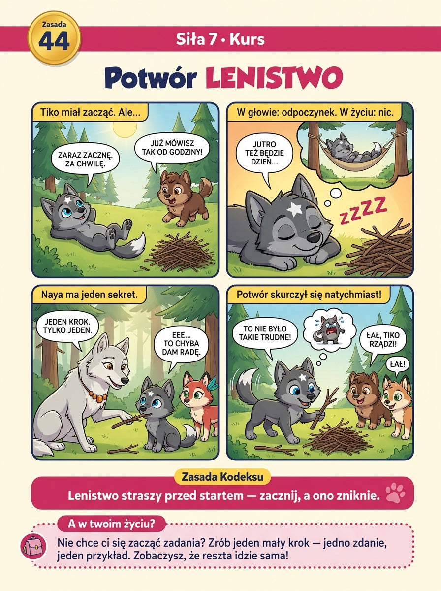 Strona z książki Kodeks Watahy