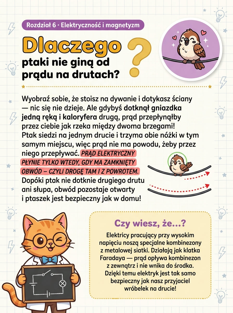 Strona z książki Fizyka w 1 minutę