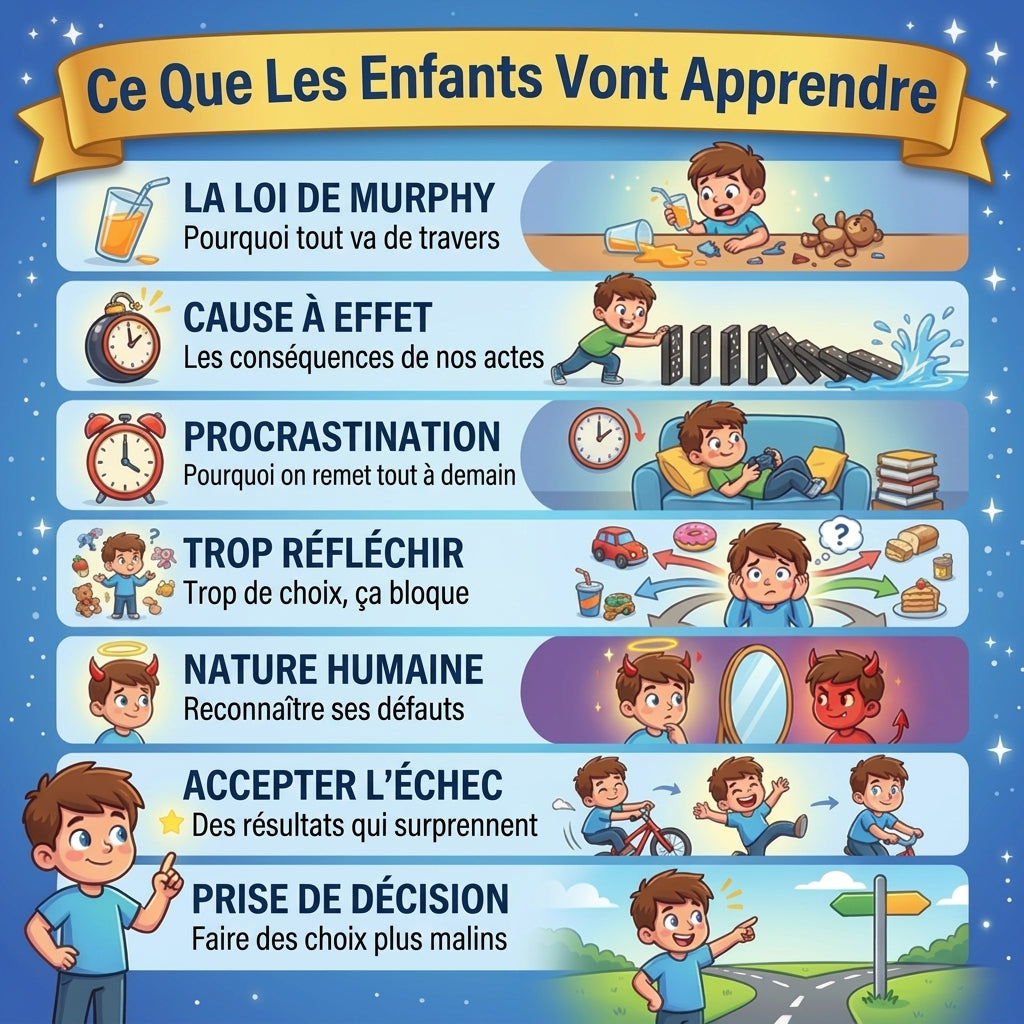La Loi de Murphy — Les Leçons de Vie Racontées aux Enfants