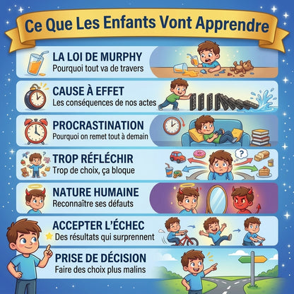 La Loi de Murphy — Les Leçons de Vie Racontées aux Enfants